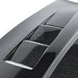 Load image into Gallery viewer, Anderson Composites 10-11 Chevy Camaro TS-style Carbon Fiber Hood - Installation View