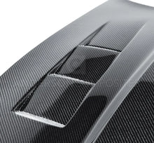Load image into Gallery viewer, Anderson Composites 10-11 Chevy Camaro TS-style Carbon Fiber Hood - Installation View