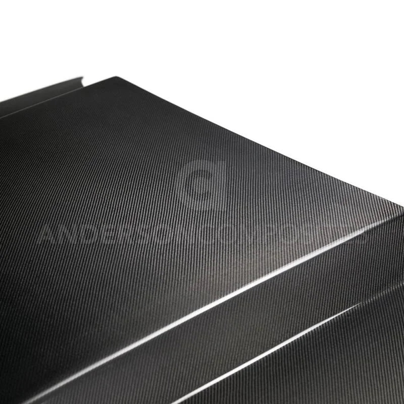 Anderson Composites 10-12 Ford Mustang Type-CJ 3in Carbon Fiber Cowl Hood - Additional View 5