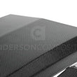 Load image into Gallery viewer, Anderson Composites 10-13 Chevy Camaro TSII-style Carbon Fiber Hood - Back View