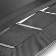 Load image into Gallery viewer, Anderson Composites 10-13 Chevy Camaro TSII-style Carbon Fiber Hood - Installation View