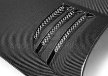 Load image into Gallery viewer, Anderson Composites 10-13 Chevy Camaro TT-Style Carbon Fiber Hood - Side View