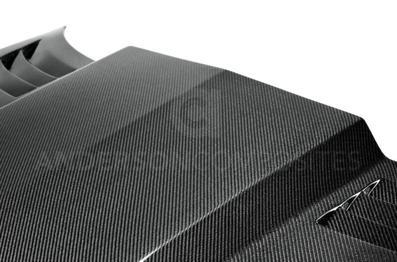 Anderson Composites 10-13 Chevy Camaro TT-Style Carbon Fiber Hood - Additional View 6