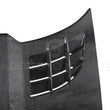 Load image into Gallery viewer, Anderson Composites 10-13 Chevy Camaro TTII-Style Carbon Fiber Hood - Installation View