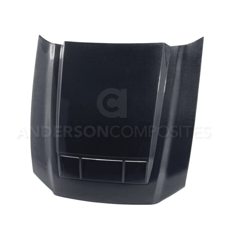 Anderson Composites 10-14 Ford Mustang/Shelby GT500 and 2013-2014 GT/V6 Ram Air Type-CR Hood - Main Product View