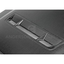 Load image into Gallery viewer, Anderson Composites 10-14 Ford Mustang/Shelby GT500 and 2013-2014 GT/V6 Type-GT Hood - Additional View 7