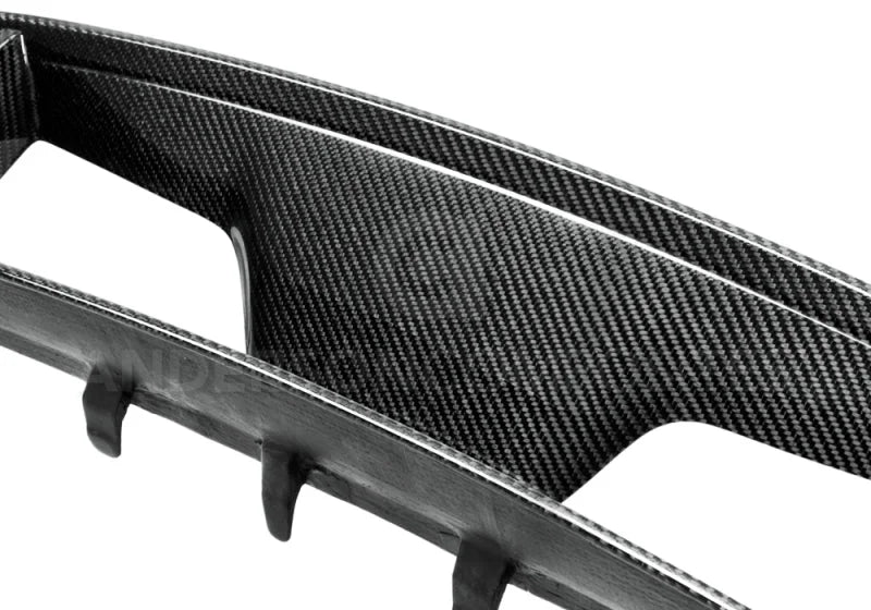 Anderson Composites 10-14 Ford Mustang/Shelby GT500 Front Upper Grille (w/ Spot for Cobra Emblem) - Additional View 5