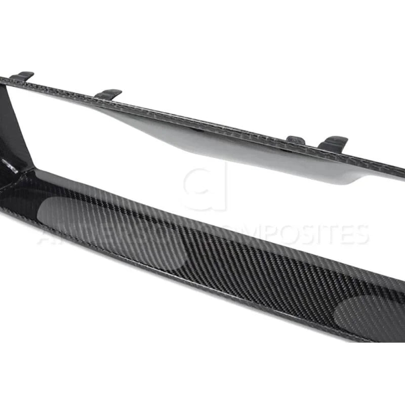 Anderson Composites 10-14 Ford Mustang/Shelby GT500 Front Upper Grille (w/o Spot for Cobra Emblem) - Back View