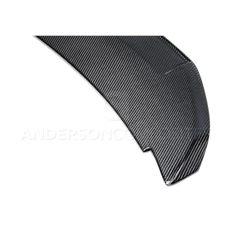 Anderson Composites 10-14 Ford Mustang/Shelby GT500 Rear Spoiler - Back View