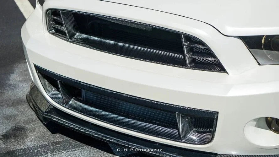 Anderson Composites 10-14 Ford Mustang/Shelby GT500 Front Lower Grille - Additional View 7