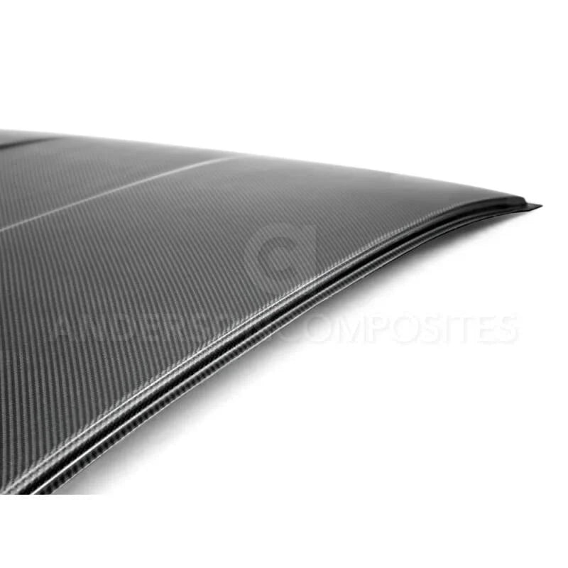 Anderson Composites 10-15 Chevrolet Camaro Dry Carbon Roof Replacement (Full Replacement) - Installation View