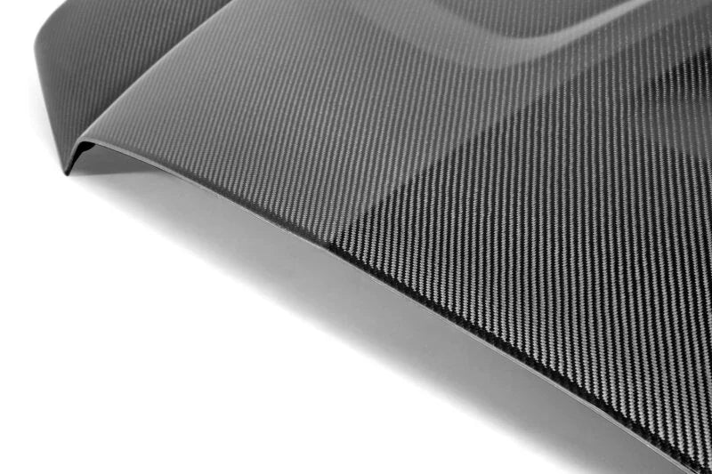 Anderson Composites 11-13 Dodge Charger Type-OE Hood - Installation View