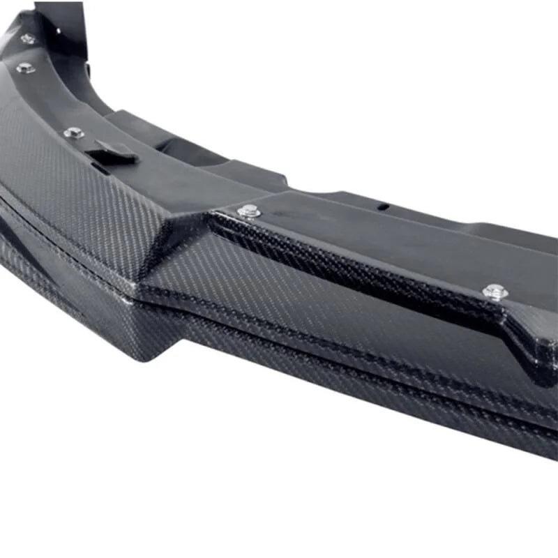 Anderson Composites 12-14 Ford Mustang/Shelby GT500 Type-OE Front Chin Splitter - Installation View