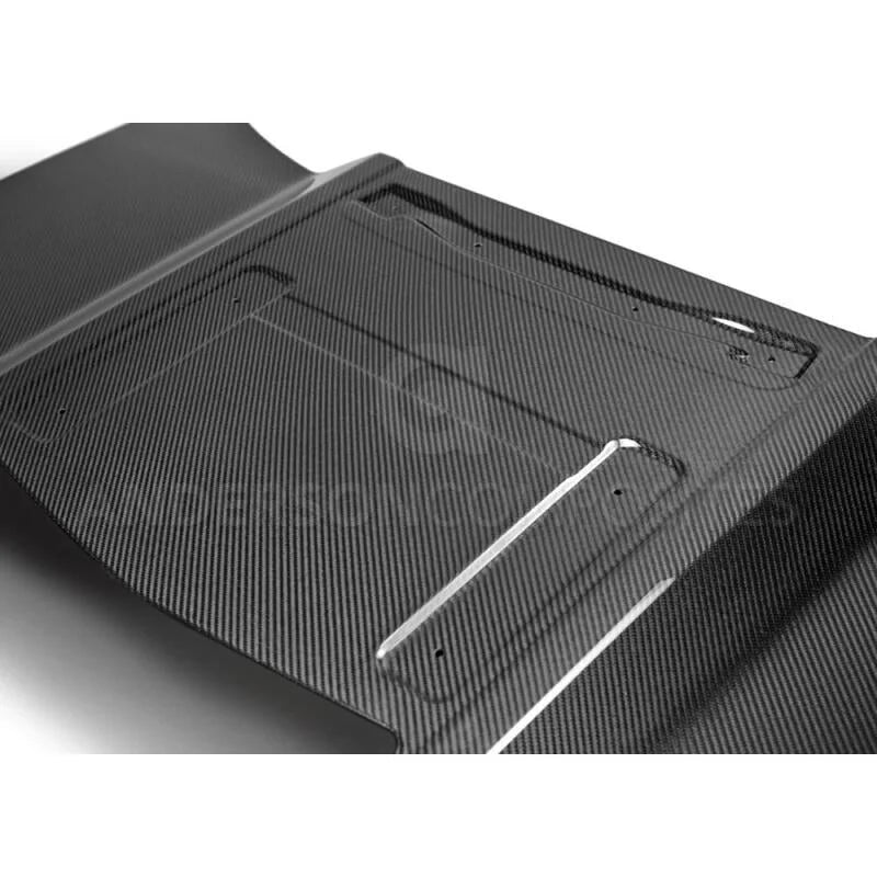 Anderson Composites 12-15 Chevrolet Camaro ZL1 Type-ZL Hood - Installation View