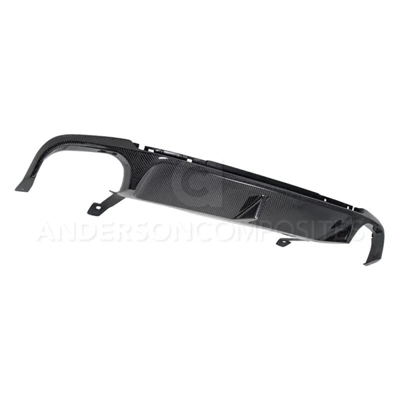 Anderson Composites 13-14 Ford Mustang/Shelby GT500 Rear Diffuser - Side View