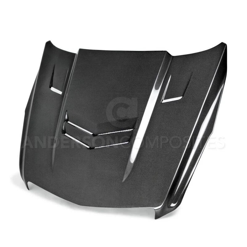 Anderson Composites 13-15 Cadillac ATS Type-VT Hood - Main Product View