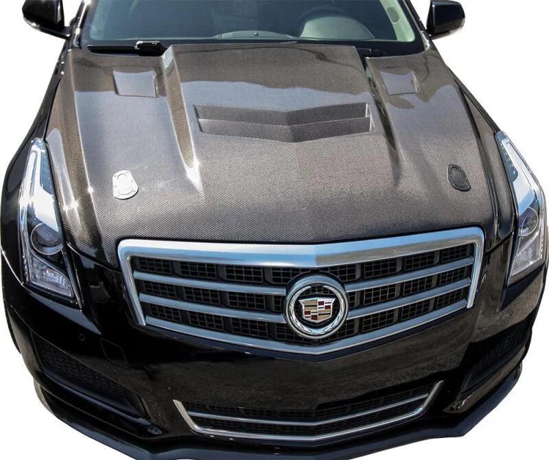 Anderson Composites 13-15 Cadillac ATS Type-VT Hood - Additional View 8