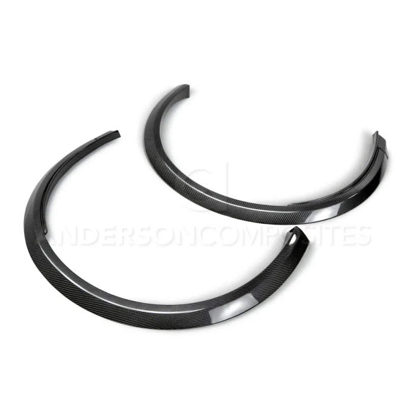 Anderson Composites 14-15 Chevrolet Camaro Type-Z28 Fender Flares (Rear) - Main Product View