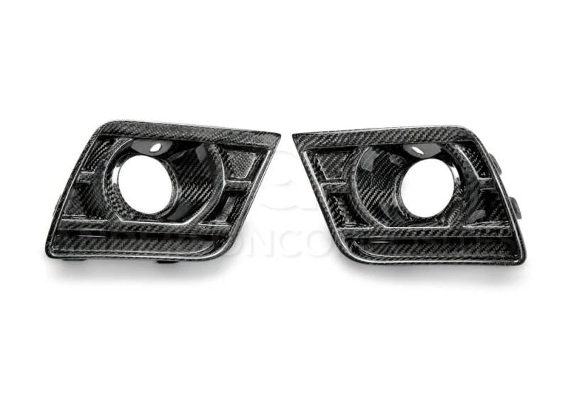 Anderson Composites 14-15 Chevrolet Camaro Z28 Type-Z28 Fog Light Bezels - Back View