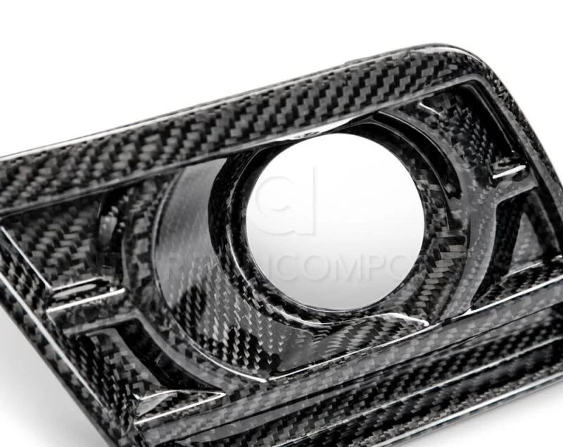 Anderson Composites 14-15 Chevrolet Camaro Z28 Type-Z28 Fog Light Bezels - Installation View