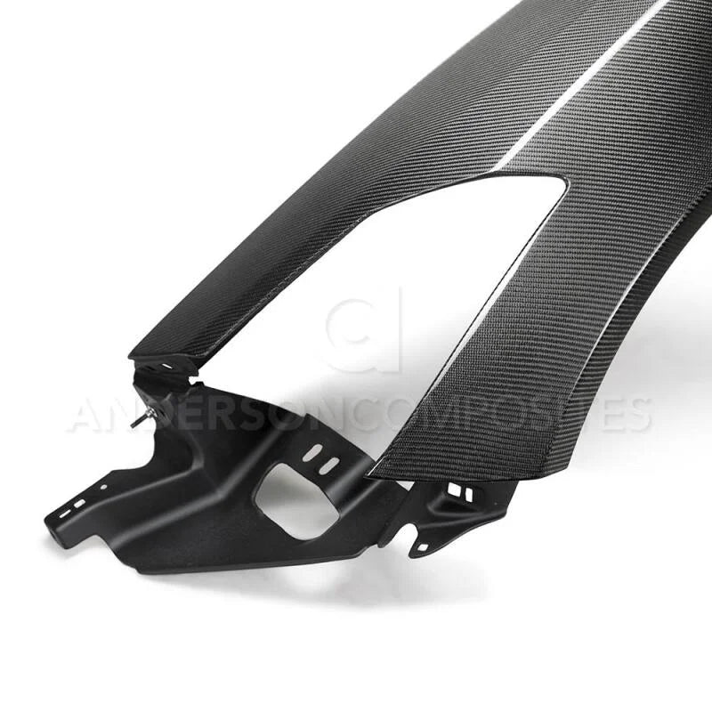 Anderson Composites 14+ Chevrolet Corvette C7 Stingray Fenders - Side View