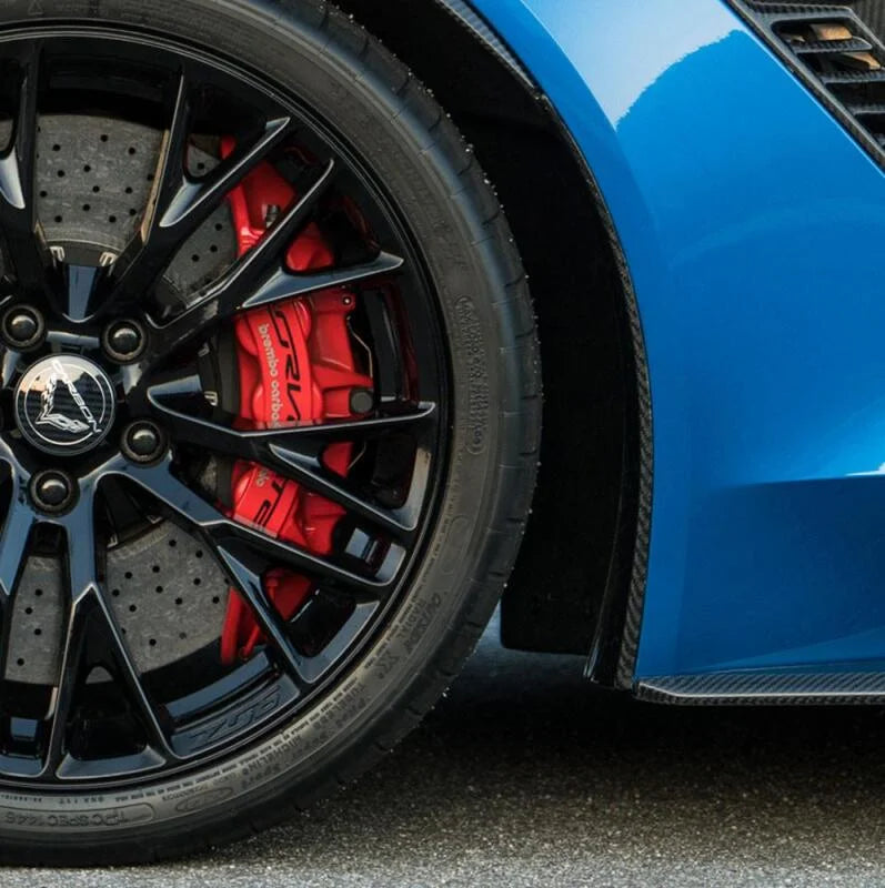 Anderson Composites 14+ Chevrolet Corvette C7 Stingray/Z06 Front Mud Flaps - Additional View 5
