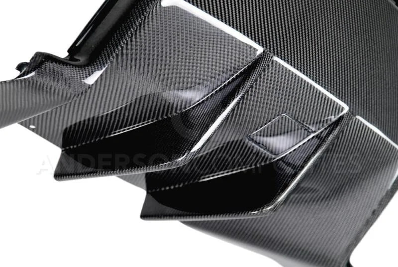 Anderson Composites 14+ Chevrolet Corvette C7 Stingray/Z06 Rear Diffuser - Installation View