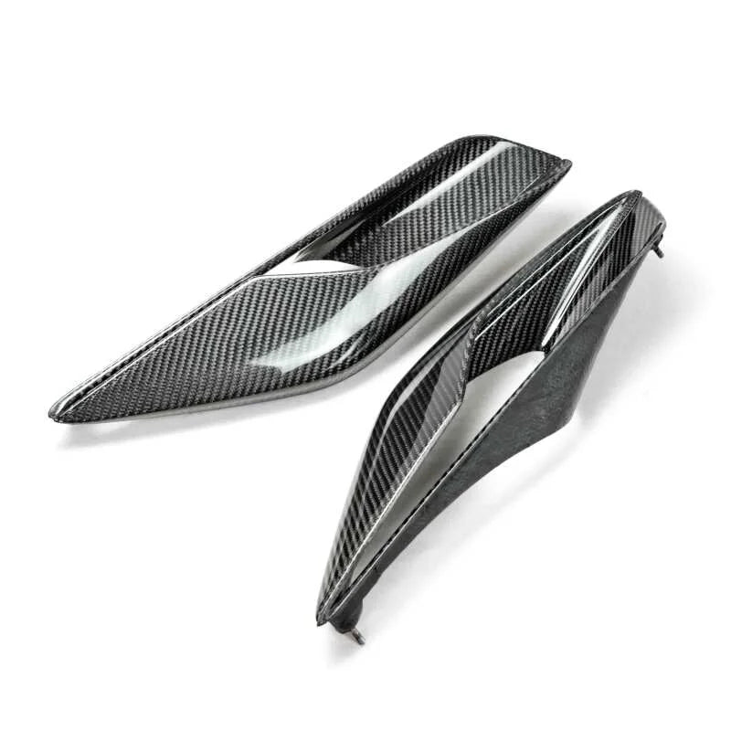 Anderson Composites 14+ Chevrolet Corvette C7 Z06 Quarter Panel Intake Vents - Back View