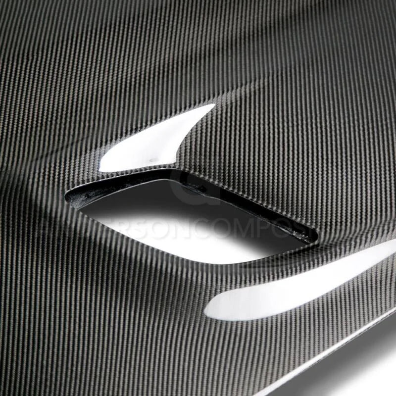 Anderson Composites 15-16 Dodge Challenger Hellcat Carbon Fiber Hood - Additional View 5