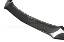 Load image into Gallery viewer, Anderson Composites 15-16 Ford Mustang Carbon Fiber Type-AC Front Chin Spoiler - Back View