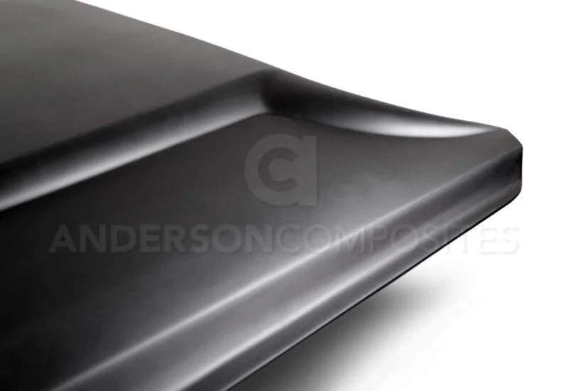 Anderson Composites 15-16 Ford Mustang (Excl. GT350/GT350R) Type-GR Fiberglass Hood - Installation View