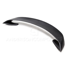 Load image into Gallery viewer, Anderson Composites 15-16 Ford Mustang GT 350 R Style Fiberglass Rear Spoiler - Side View