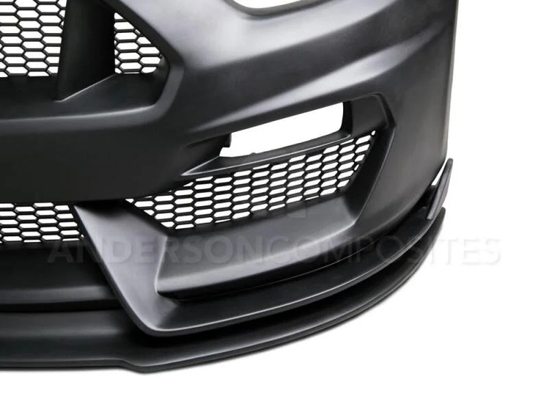 Anderson Composites 15-16 Ford Mustang GT350 Style Fiberglass Front Bumper w/ Front Lip - Additional View 5