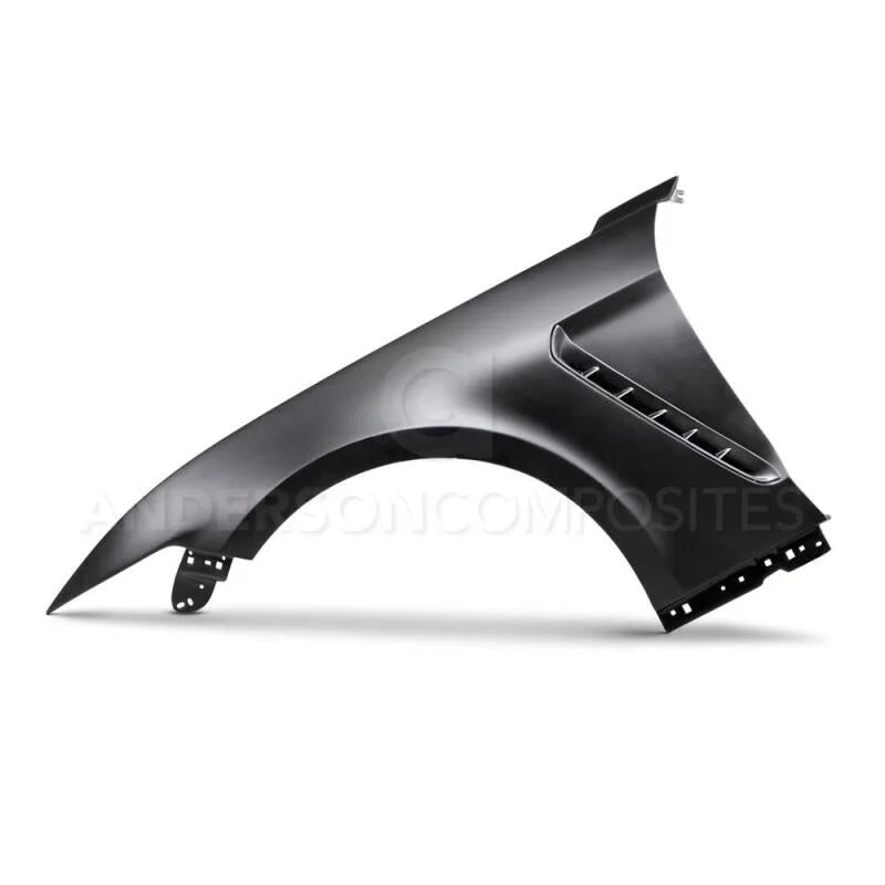 Anderson Composites 15-16 Ford Mustang GT350 Style Fiberglass Front Fenders - Main Product View
