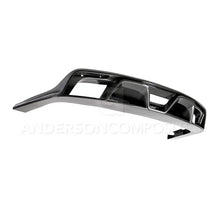 Load image into Gallery viewer, Anderson Composites 15-16 Ford Mustang R-Style Carbon Fiber Rear Valance (for Quad Tip Exhaust) - Main Product View