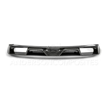 Load image into Gallery viewer, Anderson Composites 15-16 Ford Mustang R-Style Carbon Fiber Rear Valance (for Quad Tip Exhaust) - Additional View 5