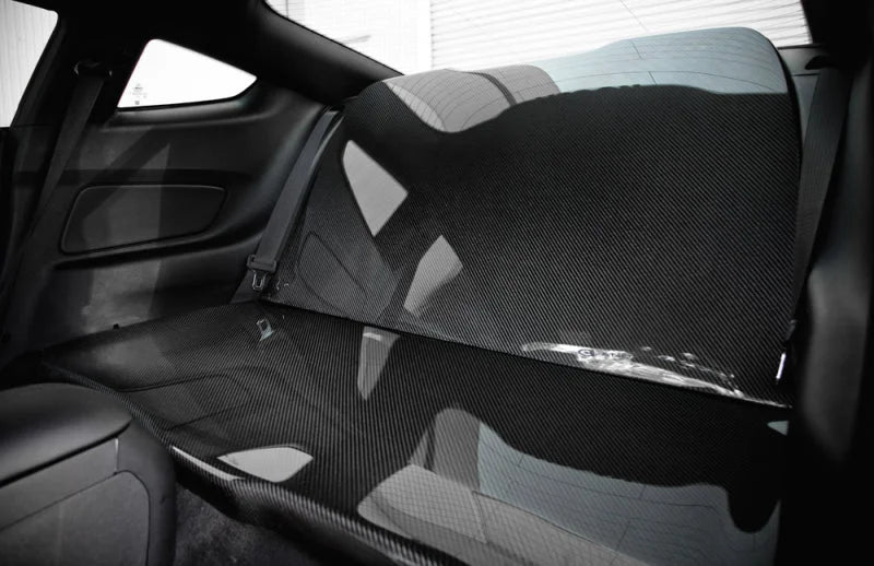 Anderson Composites 15-16 Ford Mustang Rear Seat Delete - Installation View