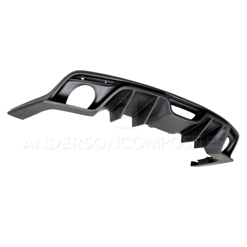 Anderson Composites 15-16 Ford Mustang Type-AR Fiberglass Rear Diffuser - Main Product View