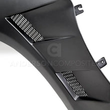 Load image into Gallery viewer, Anderson Composites 15-16 Ford Mustang Type-AT Fiberglass Fenders (0.4in Wider) - Back View