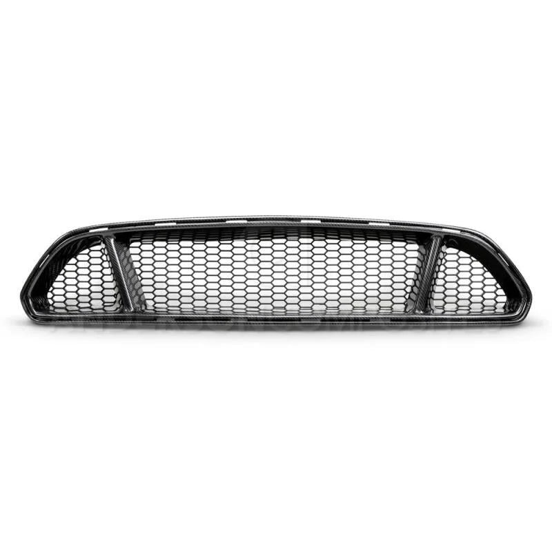 Anderson Composites 15-16 Ford Mustang Type-GT Front Upper Grille - Installation View