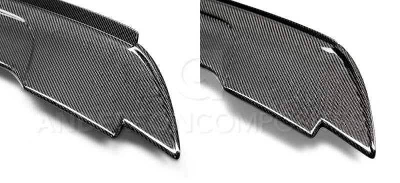 Anderson Composites 15-16 Ford Mustang Type-ST Rear Spoiler (Use Stock Mounting) - Back View