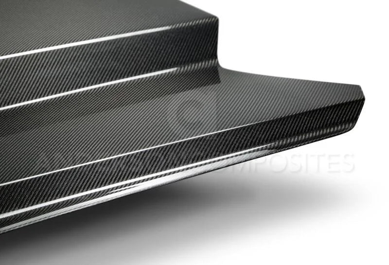 Anderson Composites 15-17 Ford Mustang (Excl. GT350/GT350R) Double Sided Carbon Fiber Cowl Hood - Additional View 7