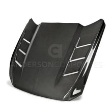 Load image into Gallery viewer, Anderson Composites 15-17 Ford Mustang (Excl. GT350/GT350R) Heat Extractor Double Sided Hood - Main Product View