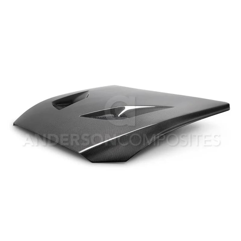 Anderson Composites 15-17 Ford Mustang (Excl. GT350/GT350R) Type-TT Double Sided Hood - Additional View 5
