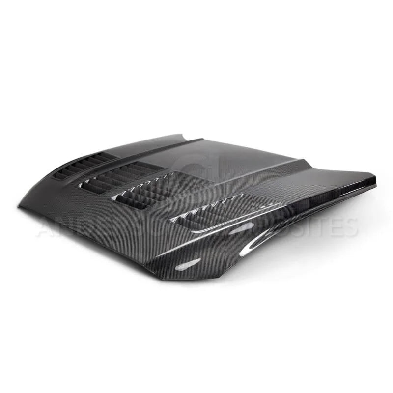 Anderson Composites 15-17 Ford Mustang (Excl. GT350/GT350R) Type-TW Double Sided Hood - Additional View 6