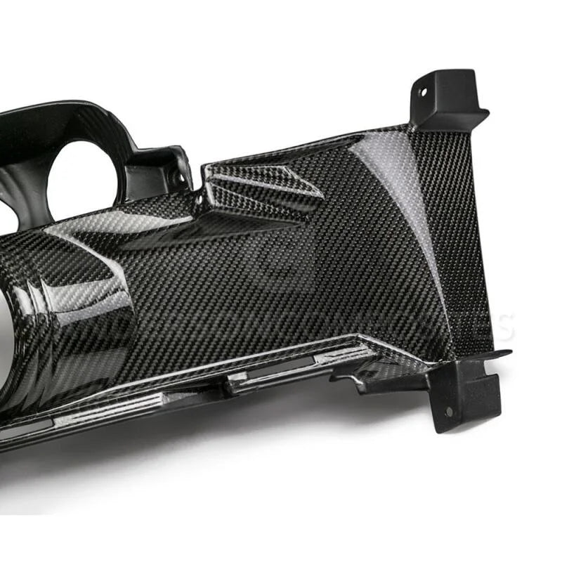 Anderson Composites 15-17 Ford Mustang Fog Light Surrounds - Side View