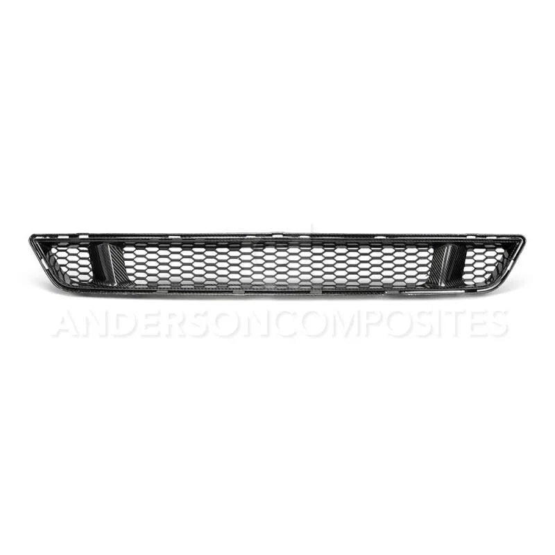 Anderson Composites 15-17 Ford Mustang Front Carbon Fiber Lower Grille - Additional View 6