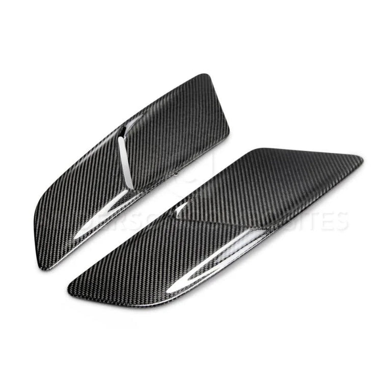 Anderson Composites 15-17 Ford Mustang GT Type-OE Hood Vents - Main Product View