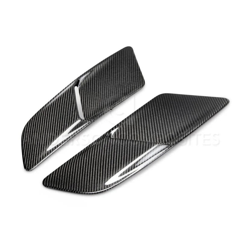 Anderson Composites 15-17 Ford Mustang GT Type-OE Hood Vents - Main Product View
