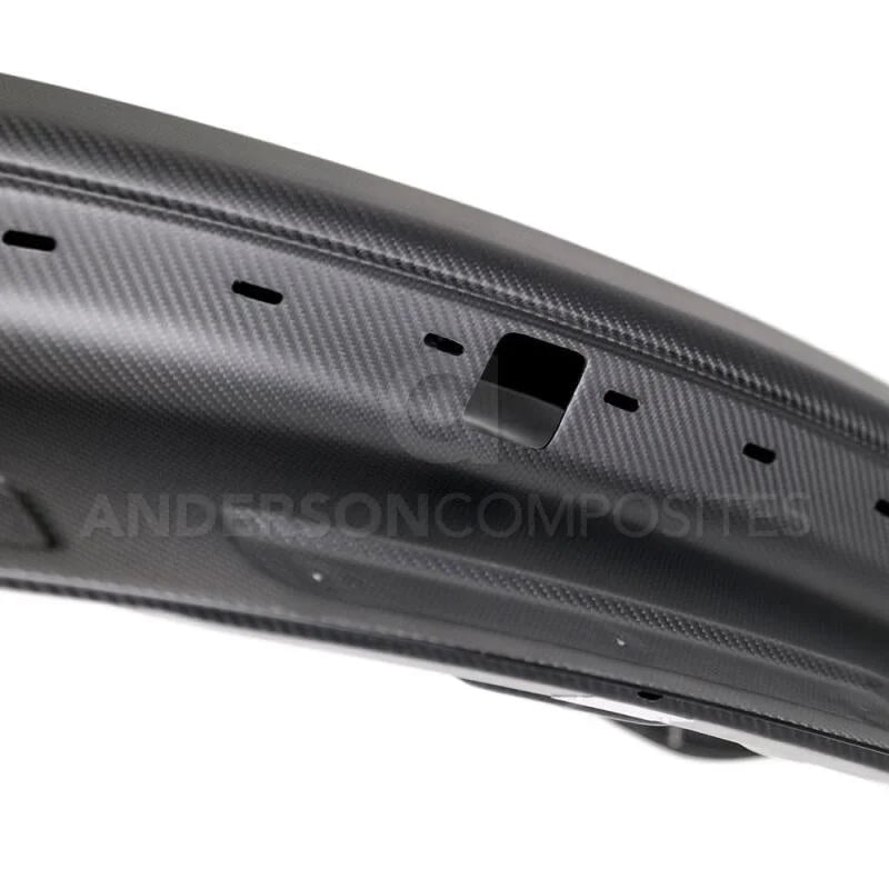 Anderson Composites 15-17 Ford Mustang Type-OE Dry Carbon Decklid - Installation View